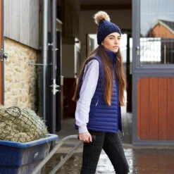 Harry Hall Adults Gilet Navy Blue