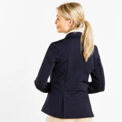 Harry Hall Show Jacket Ladies Navy Blue 14 Harry Hall Show Jacket Ladies Navy Blue -Saddle Store back 7