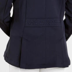 Harry Hall Show Jacket Junior Navy Blue 8 Harry Hall Show Jacket Junior Navy Blue -Saddle Store back detail and vent 4