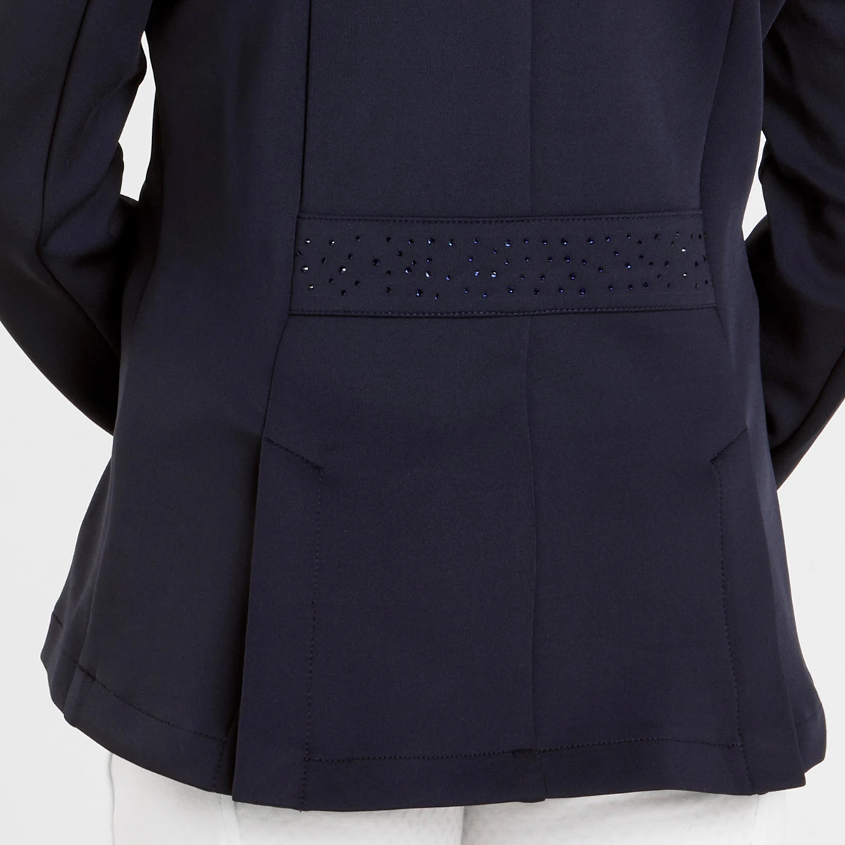 Harry Hall Show Jacket Junior Navy Blue 4 Harry Hall Show Jacket Junior Navy Blue - Image 4