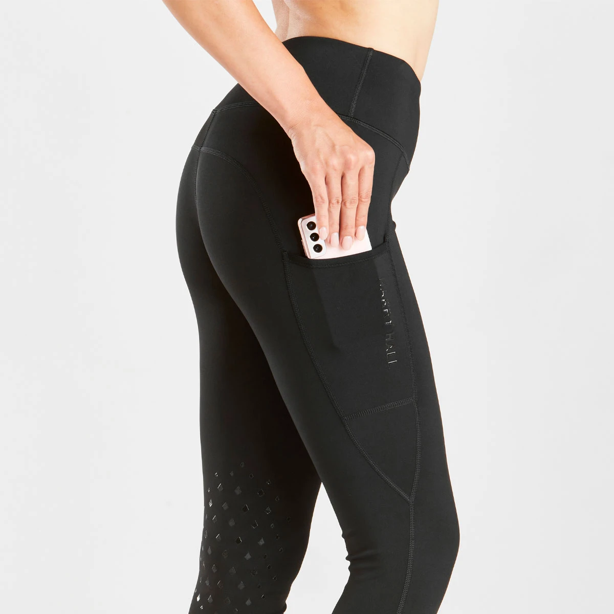 Bala Silicone Knee Riding Tight Black 4 Bala Silicone Knee Riding Tight Black - Image 4