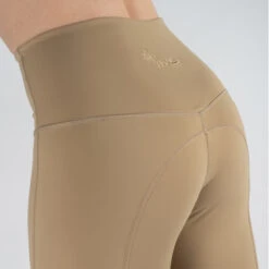 Riding Competition Flexars Womens Riding Leggings Beige