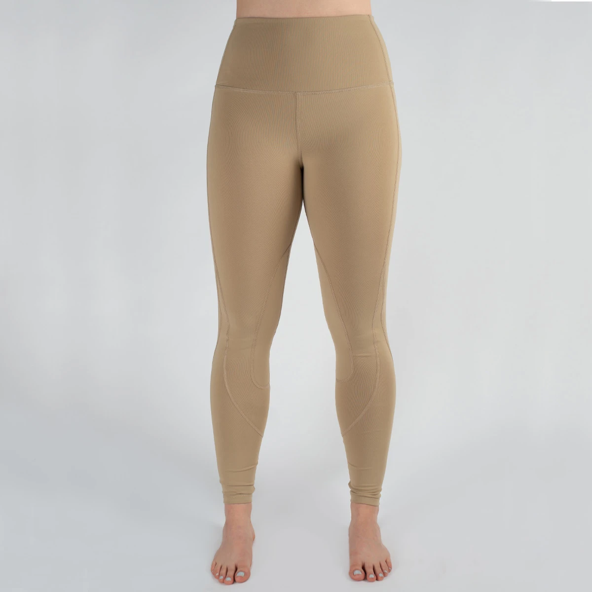 Riding Competition Flexars Womens Riding Leggings Beige 2 Riding Competition Flexars Womens Riding Leggings Beige - Image 2