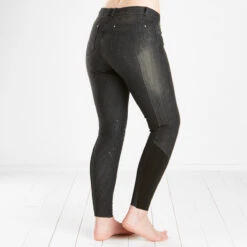 Harry Hall Hayton Denim Breeches Black