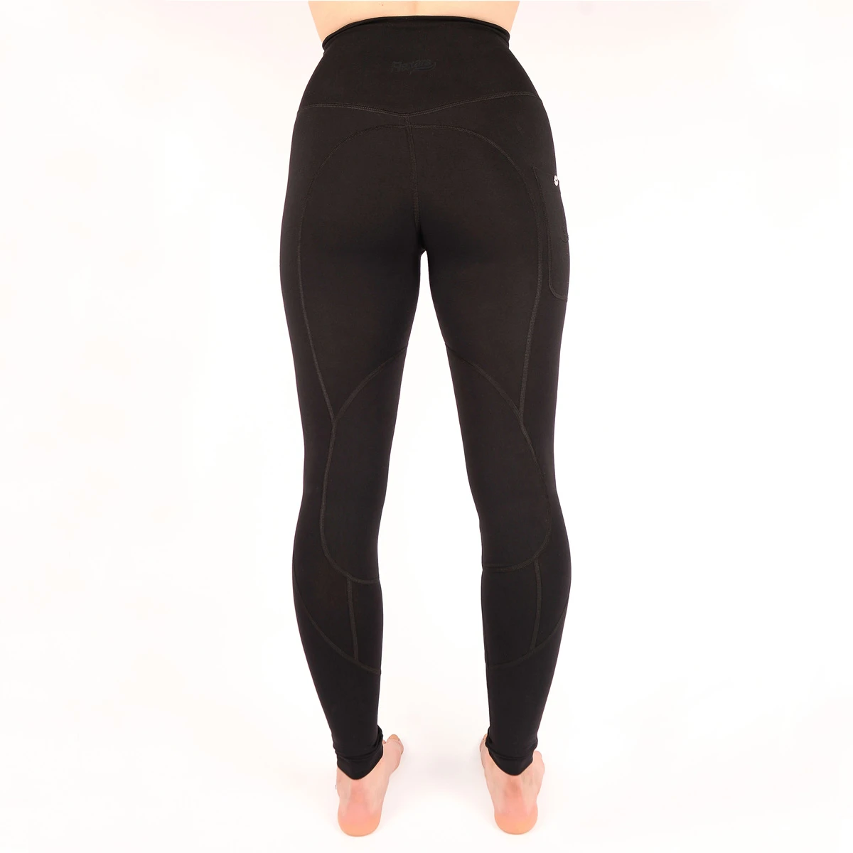 The Original Flexars Womens Riding Leggings Black 5 The Original Flexars Womens Riding Leggings Black - Image 5