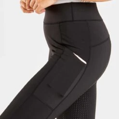 Equestrian Silicone Grip Riding Leggings Black -Saddle Store black amazon detail image