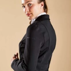 Harry Hall Show Jacket Ladies Black -Saddle Store black new