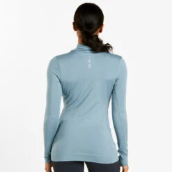 Harry Hall Ladies Base Layer Light Blue 8 Harry Hall Ladies Base Layer Light Blue -Saddle Store blue back