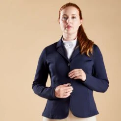 Harry Hall Show Jacket Ladies Navy Blue
