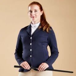 Harry Hall Show Jacket Ladies Navy Blue 13 Harry Hall Show Jacket Ladies Navy Blue -Saddle Store blue new 2