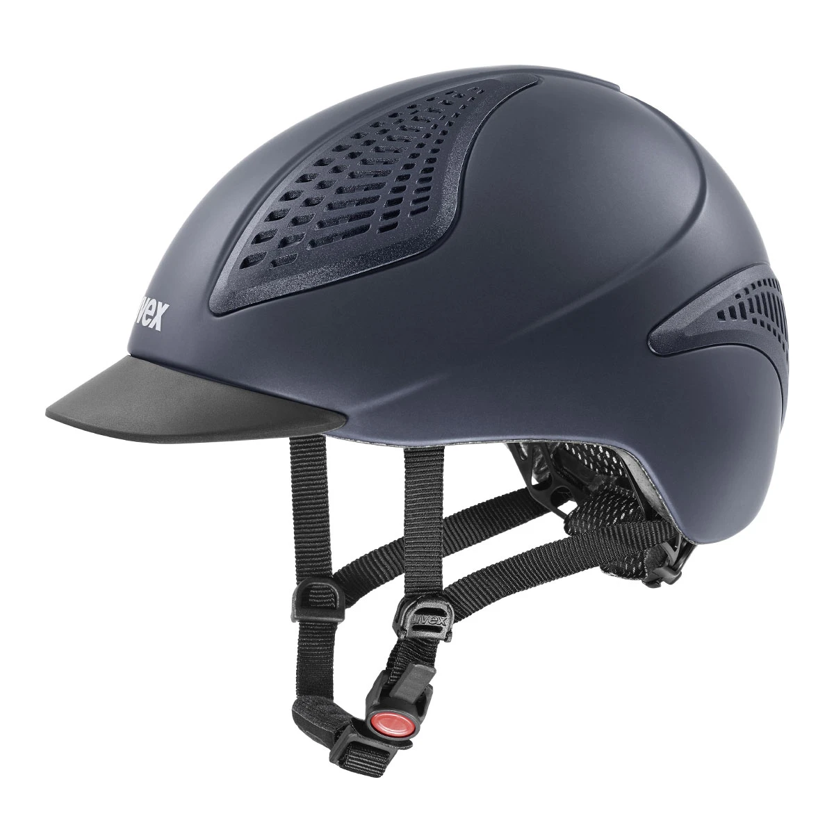 Uvex Exxential II Adults Riding Helmet Blue 1 Uvex Exxential II Adults Riding Helmet Blue