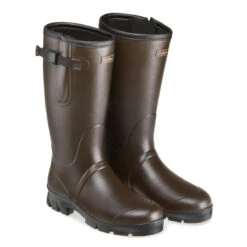 Caldene Westfield Neoprene Lined Wellington Boots Brown 14 Caldene Westfield Neoprene Lined Wellington Boots Brown -Saddle Store bn double