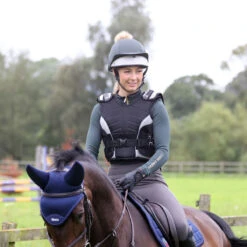 Harry Hall Hi Flex Womens Body Protector Black -Saddle Store body potector adults lifestyle 2