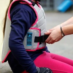 Harry Hall Zeus Child Body Protector Grey -Saddle Store body protector kids 1