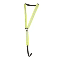 Masta Hi Viz Breast Plate Yellow -Saddle Store breastplate yellow.4