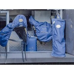 Finer Equine Jump/GP Saddle Cover Navy Blue 17 Finer Equine Jump/GP Saddle Cover Navy Blue -Saddle Store bridle saddle 2 1