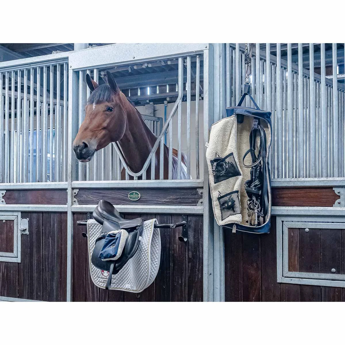 Finer Equine Stirrup Covers Navy Blue 8 Finer Equine Stirrup Covers Navy Blue - Image 8