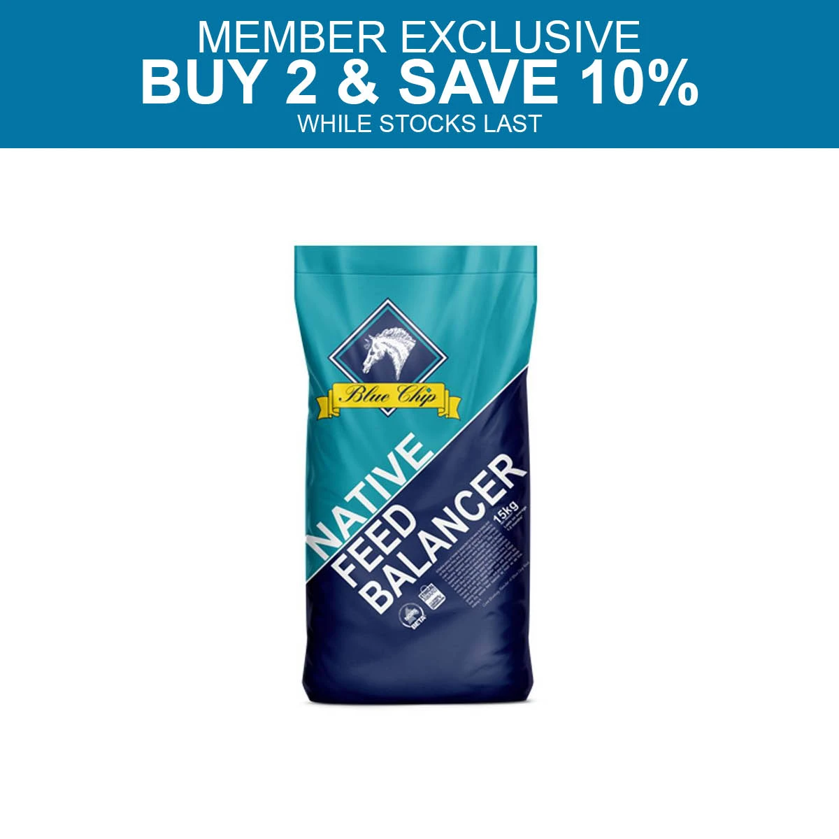 Blue Chip Native Horse Feed Balancer 15kg 2 Blue Chip Native Horse Feed Balancer 15kg - Image 2