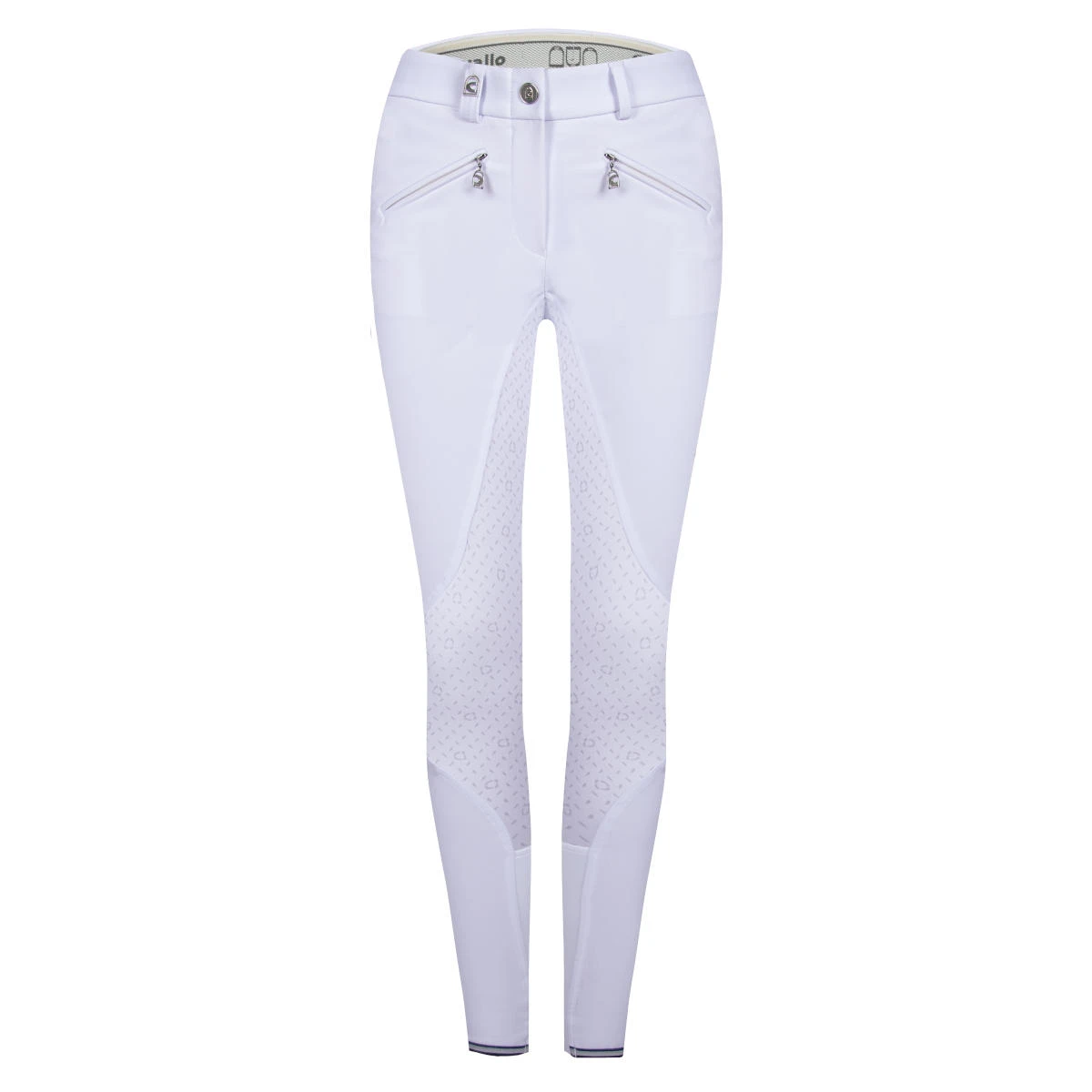 Cavallo Caja Grip Riding Breeches White 1 Cavallo Caja Grip Riding Breeches White