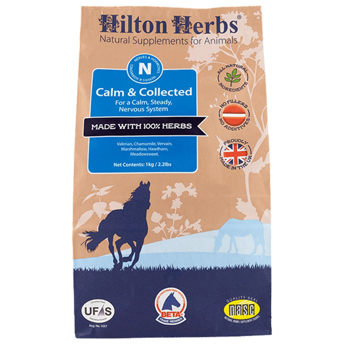 Hilton Herbs Calm & Collected 1kg 1 Hilton Herbs Calm & Collected 1kg