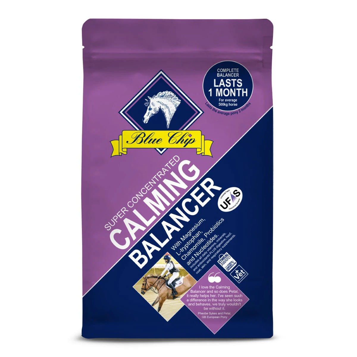 Blue Chip Super Concentrated Calming Horse Balancer 3kg 1 Blue Chip Super Concentrated Calming Horse Balancer 3kg