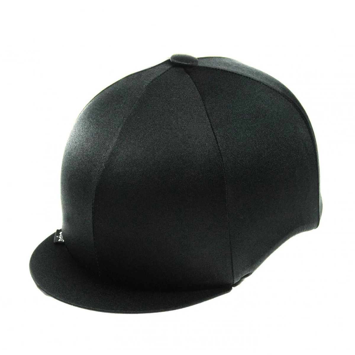Capz Plain Cap Cover Lycra Black 1 Capz Plain Cap Cover Lycra Black