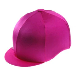Capz Plain Cap Cover Lycra Cerise