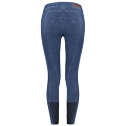 Cavallo Carly Grip Riding Leggings Blue 5 Cavallo Carly Grip Riding Leggings Blue -Saddle Store carly grip blue back cv948399