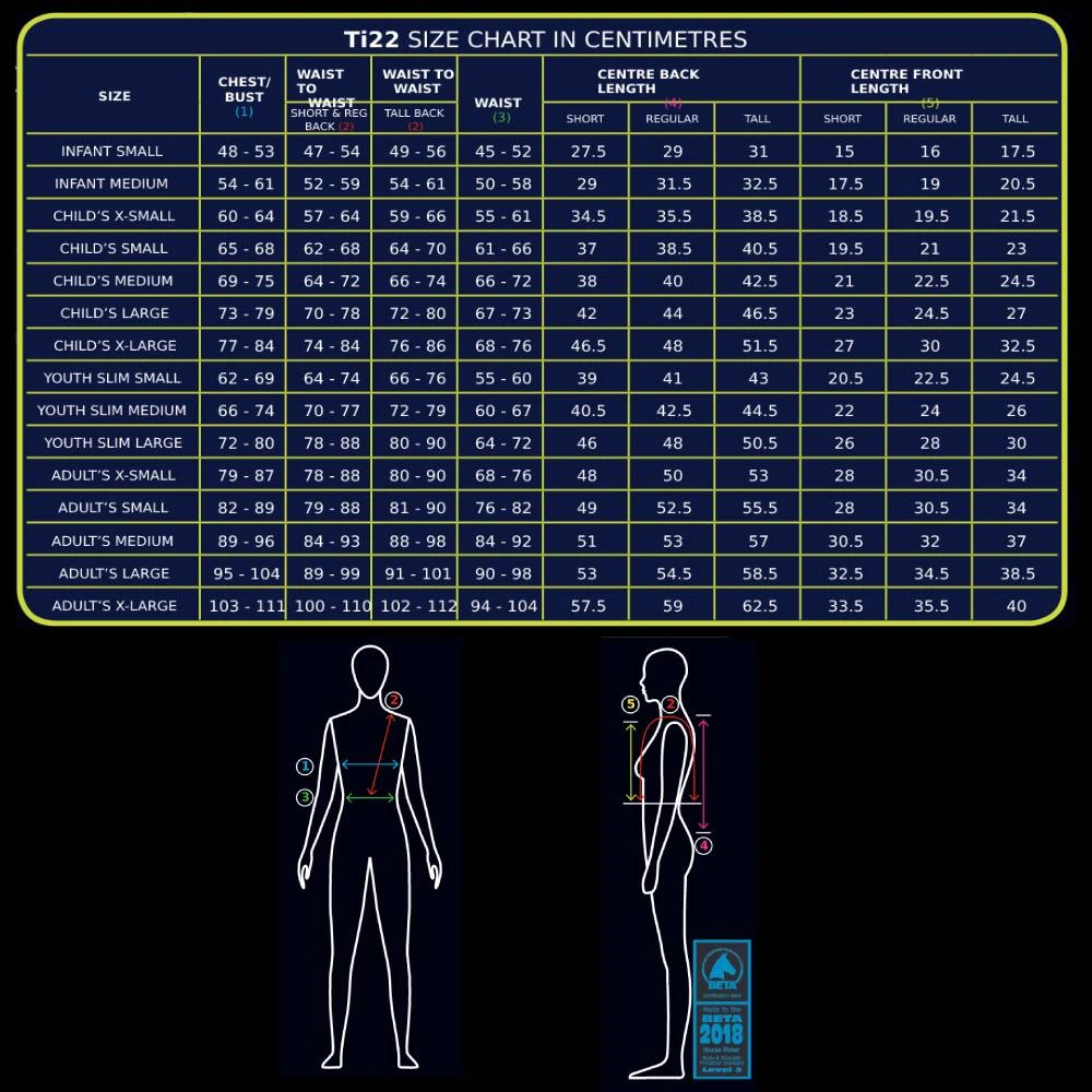 Champion Titanium Ti22 Body Protector Childrens Black XL Regular 6 Champion Titanium Ti22 Body Protector Childrens Black XL Regular - Image 6