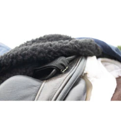 Summer Waterproof Ride On Exercise Sheet Navy Blue Large -Saddle Store close up 2 1 2