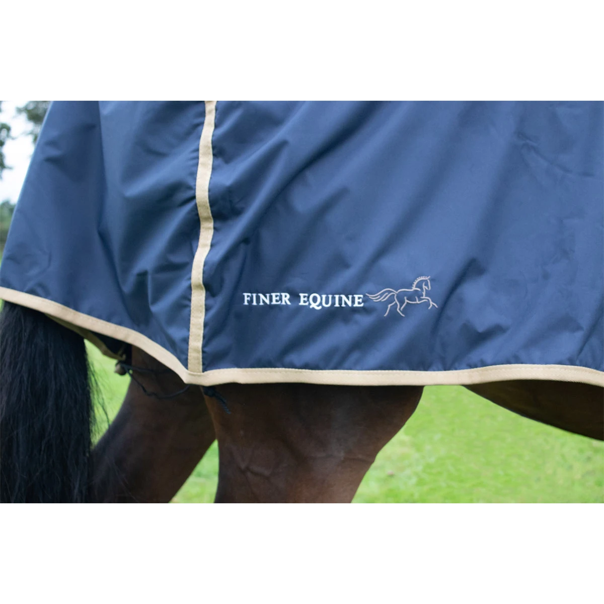 Winter Waterproof Ride On Exercise Sheet Navy Blue Medium 12 Winter Waterproof Ride On Exercise Sheet Navy Blue Medium - Image 12