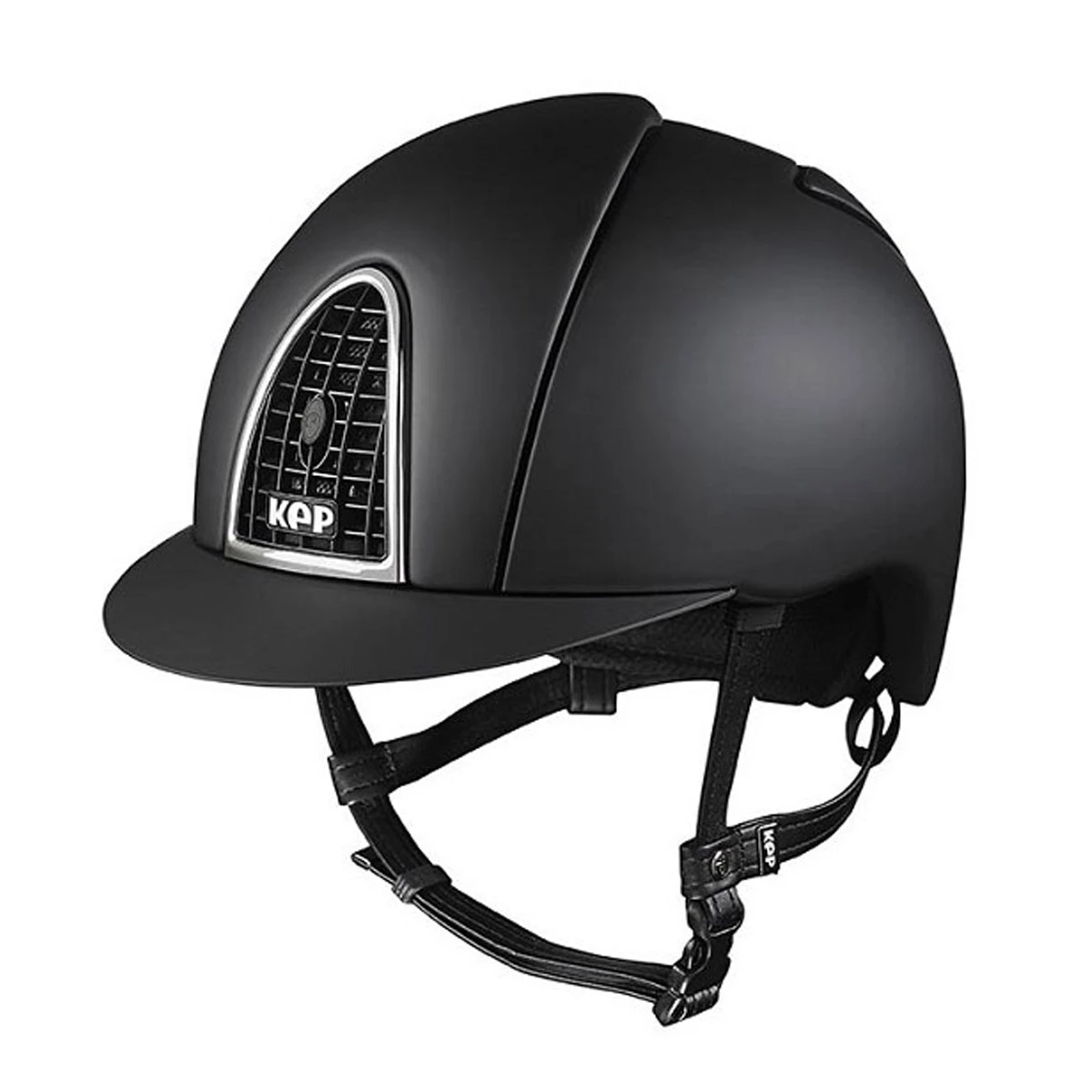 KEP Adults Cromo Textile Riding Hat Black 1 KEP Adults Cromo Textile Riding Hat Black