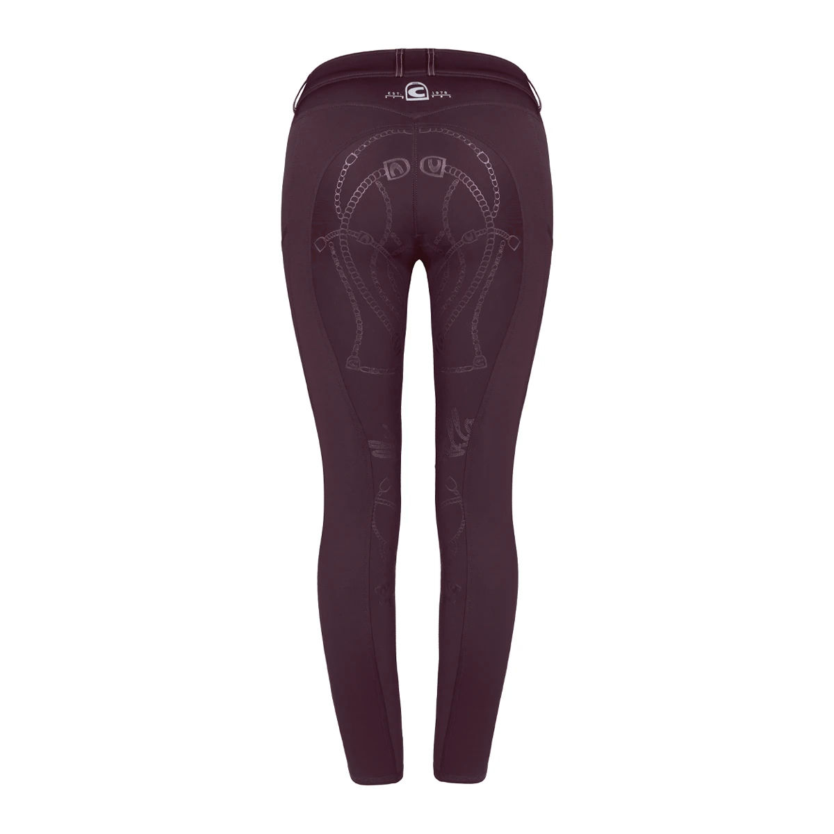 Cavallo Camille Grip Breeches Red Wine 2 Cavallo Camille Grip Breeches Red Wine - Image 2
