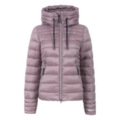 Cavallo Eden Quilted Faux Down Jacket Powder Lilac