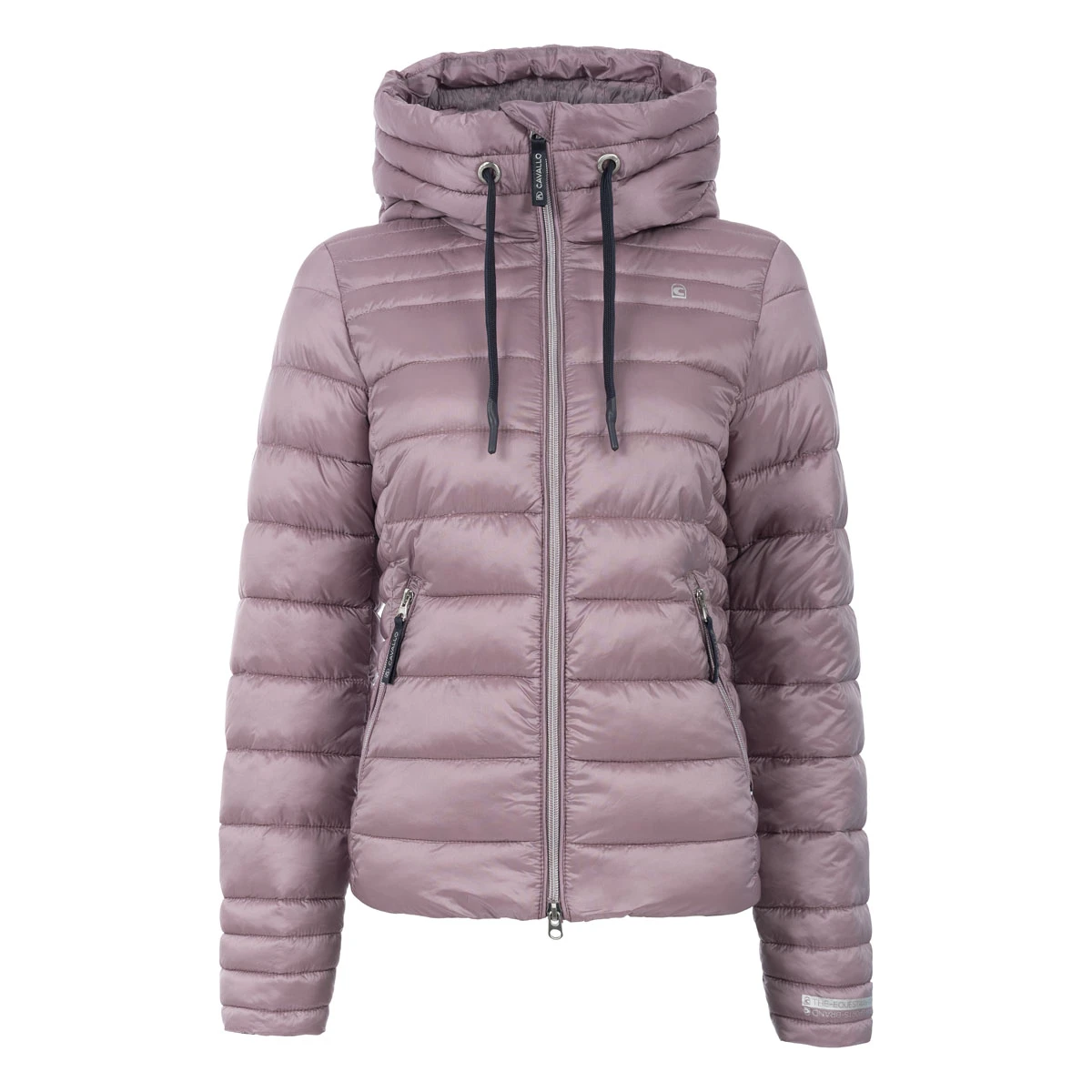 Cavallo Eden Quilted Faux Down Jacket Powder Lilac 1 Cavallo Eden Quilted Faux Down Jacket Powder Lilac