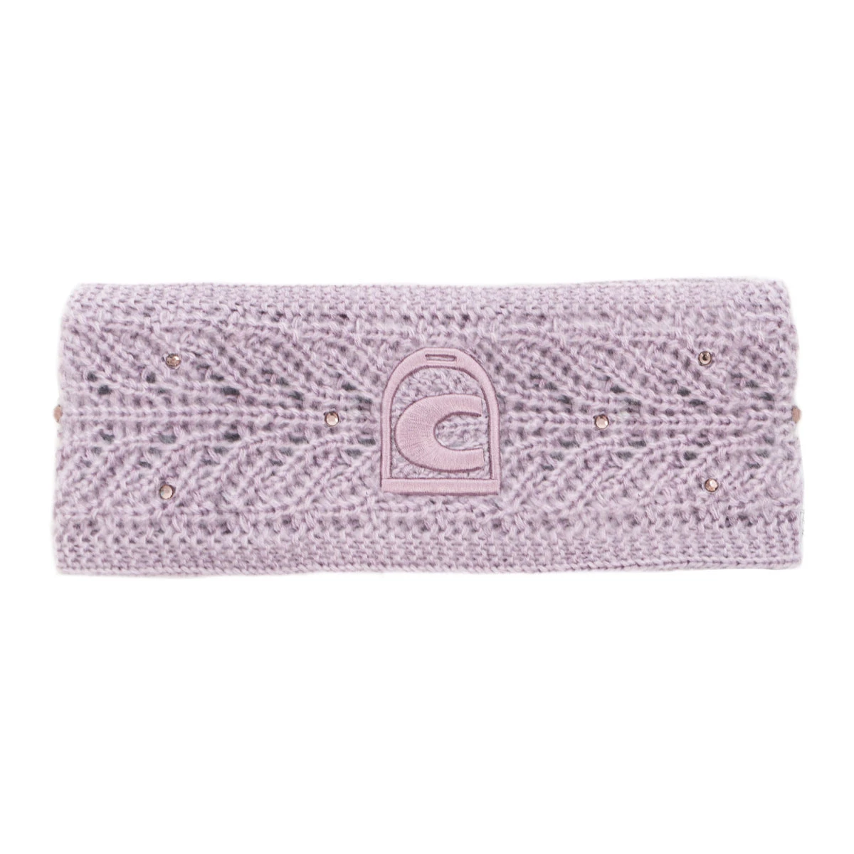 Cavallo Everly Knitted Headband Powder Lilac 1 Cavallo Everly Knitted Headband Powder Lilac