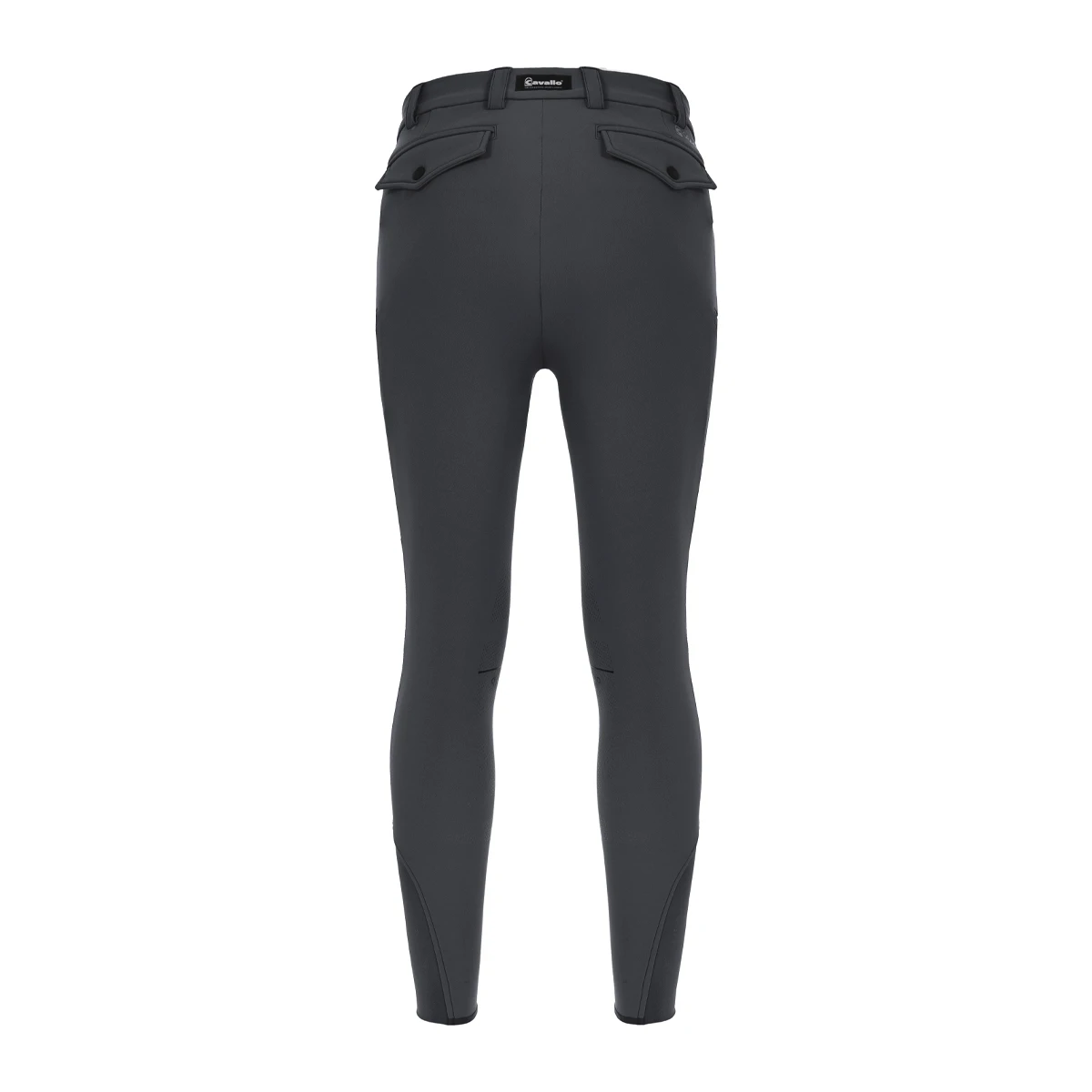 Cavallo Mens Drofton Knee Grip Breeches Graphite 2 Cavallo Mens Drofton Knee Grip Breeches Graphite - Image 2