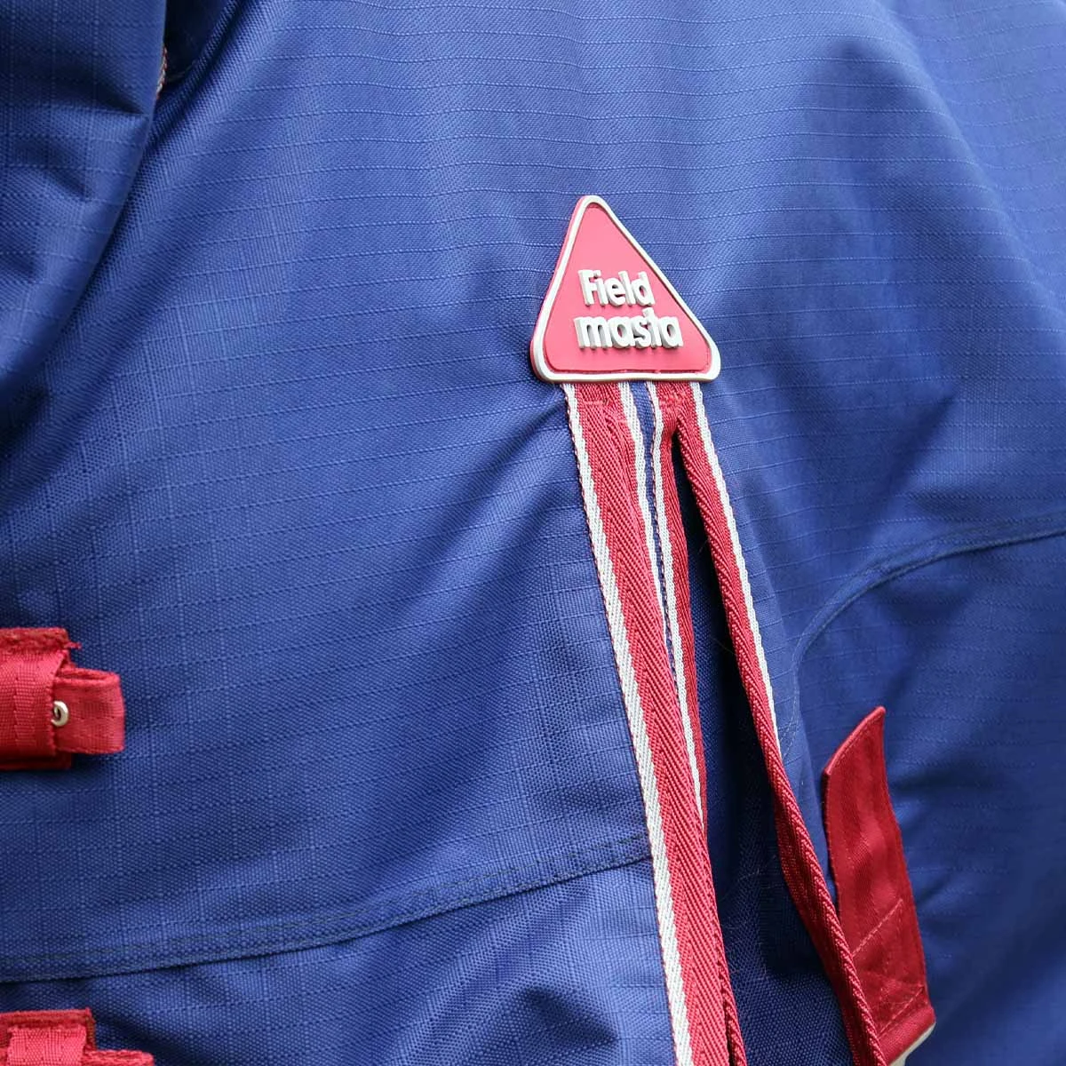 Fieldmasta 100g Combo Neck Turnout Rug Navy Blue 5 Fieldmasta 100g Combo Neck Turnout Rug Navy Blue - Image 5