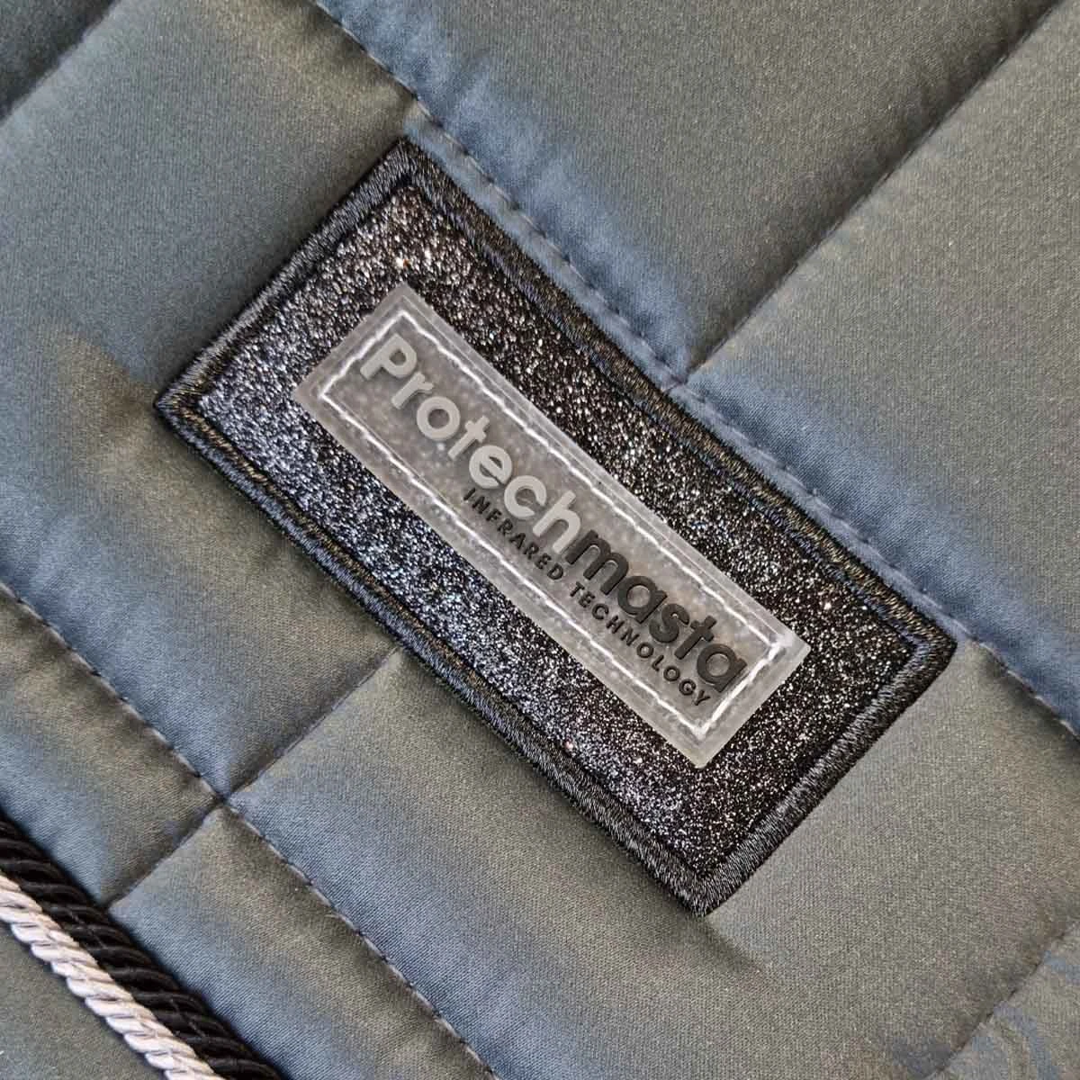 Protechmasta Lux Dressage Saddlecloth Grey 3 Protechmasta Lux Dressage Saddlecloth Grey - Image 3