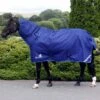 Duomasta 200g Medium Weight Turnout Rug Blue