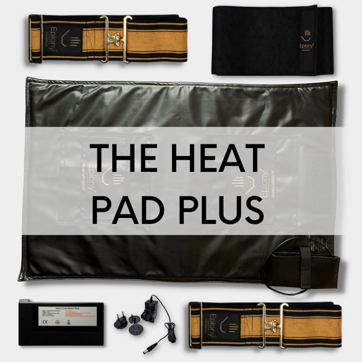 Epiony Heat Pad Plus Black 2 Epiony Heat Pad Plus Black - Image 2