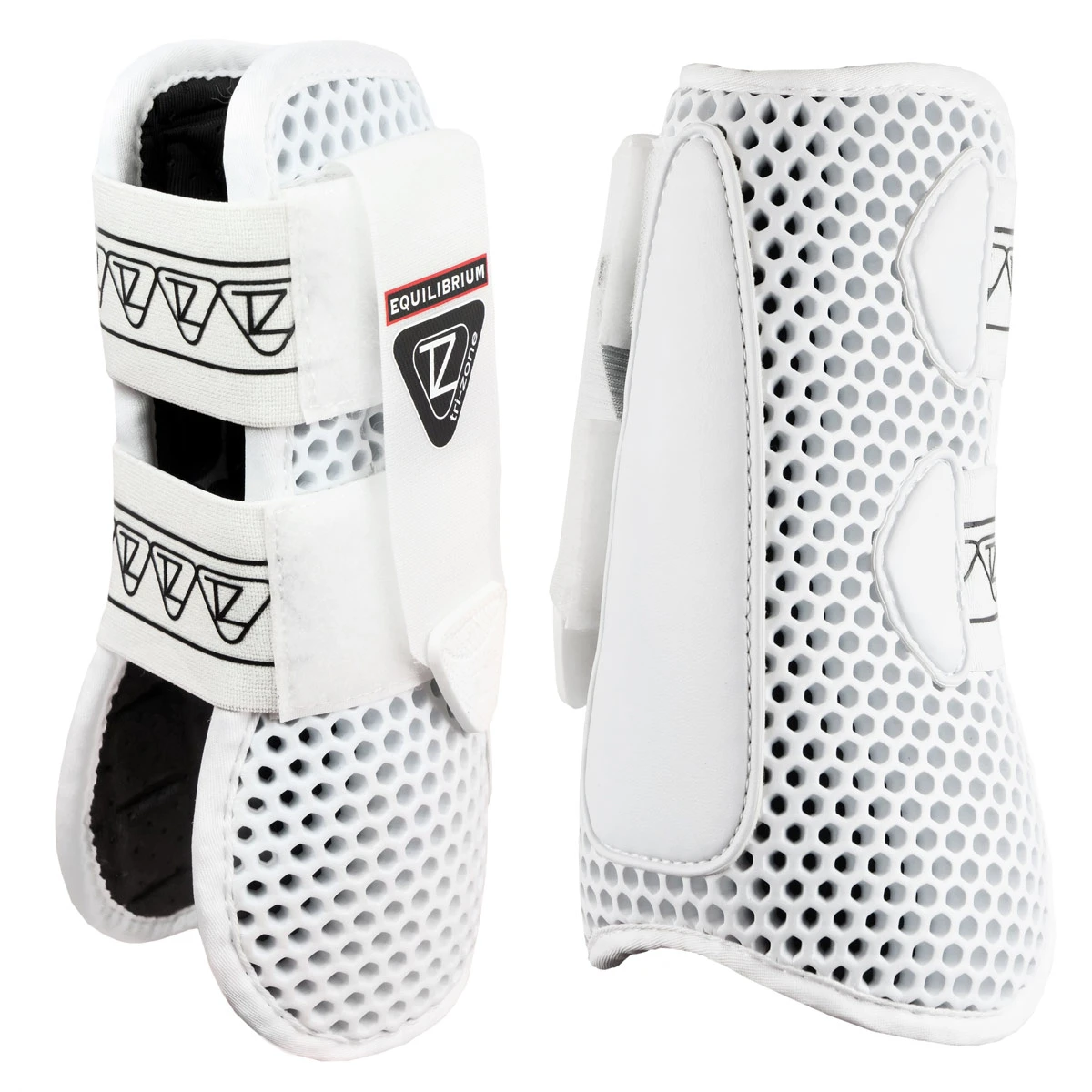 Equilibrium Tri-Zone Open Fronted Boots White 3 Equilibrium Tri-Zone Open Fronted Boots White - Image 3