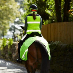 Masta Waterproof Wrap Around Exercise Rug Yellow -Saddle Store exercise sheet yellow 2