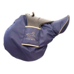 Finer Equine Jump/GP Saddle Cover Navy Blue