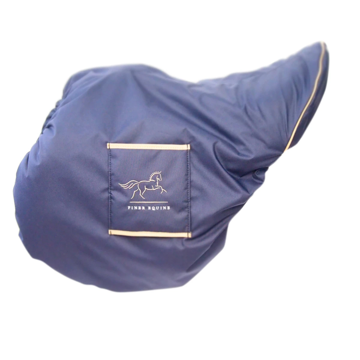 Finer Equine Jump/GP Saddle Cover Navy Blue 10 Finer Equine Jump/GP Saddle Cover Navy Blue - Image 10