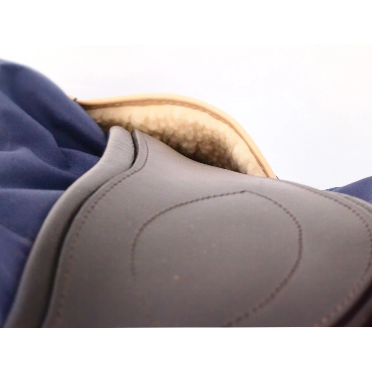 Finer Equine Dressage Saddle Cover Navy Blue 9 Finer Equine Dressage Saddle Cover Navy Blue - Image 9