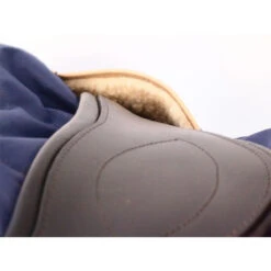 Finer Equine Jump/GP Saddle Cover Navy Blue 16 Finer Equine Jump/GP Saddle Cover Navy Blue -Saddle Store girth sleeve 1 1