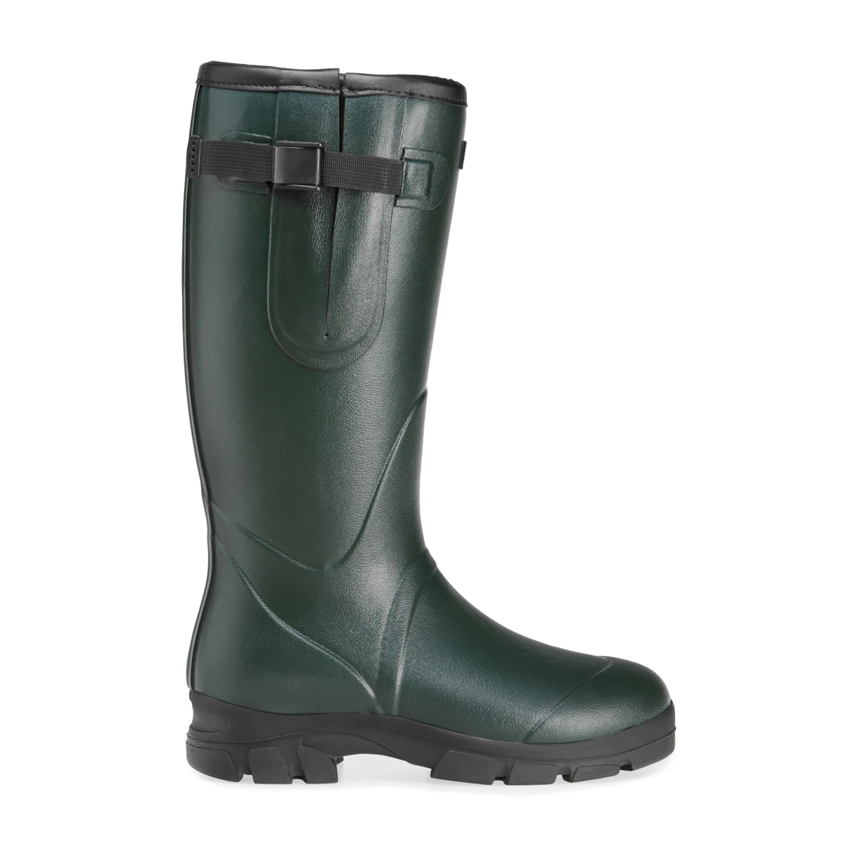 Caldene Westfield Neoprene Lined Wellington Boots Green 6 Caldene Westfield Neoprene Lined Wellington Boots Green - Image 6