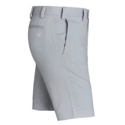 Harry Hall Men's Golf Shorts Light Grey -Saddle Store golf shorts grey side