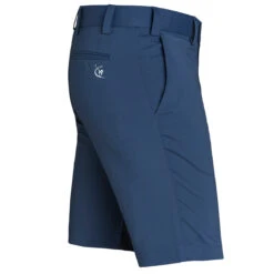Harry Hall Men's Golf Shorts Navy Blue -Saddle Store golf shorts navy side